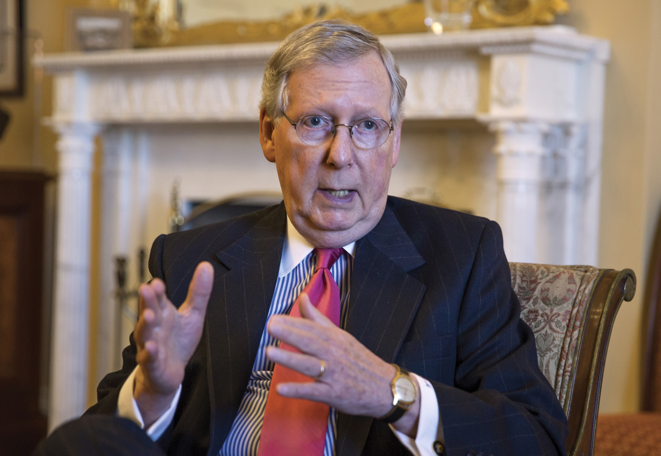 McConnell: Republican pols err by opposing Trump