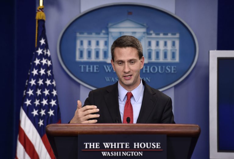 White House deputy press secretary Eric Schultz was asked by reporters Friday if he feels the legal action could create uncertainty for the president's goal of a successful climate deal in Paris as countries begin to assemble on Nov. 30. (AP Photo/Susan Walsh)