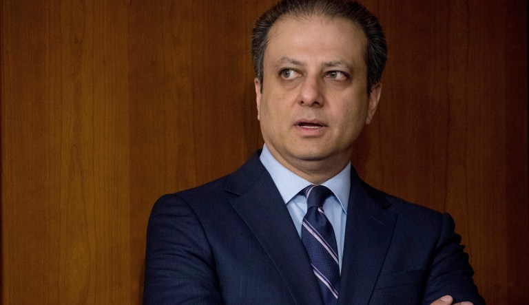 Bharara said in his podcast that he repeatedly told Justice Department officials of the innapropriate nature of the presidents direct phone calls to him. (AP)