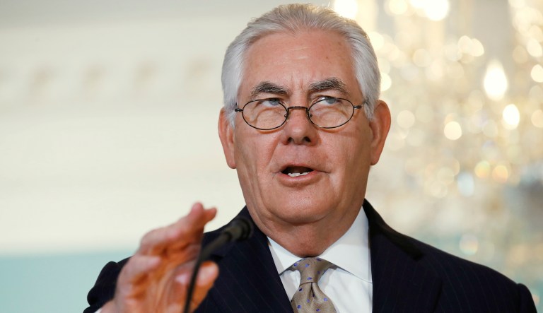 Secretary of State Rex Tillerson said Tuesday that North Korea has released jailed U.S. university student Otto Warmbier. (AP Photo/Jacquelyn Martin, File)