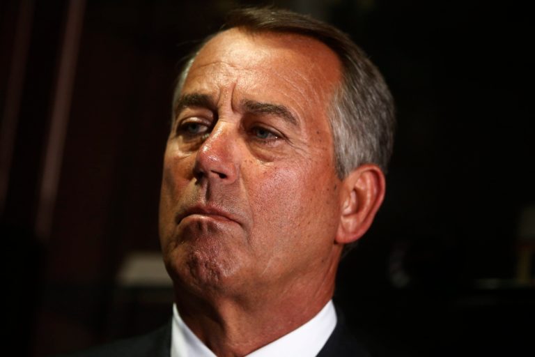 ÃÂ House Speaker John Boehner, R-Ohio said the new health care law enrollment figures released Wednesday are 