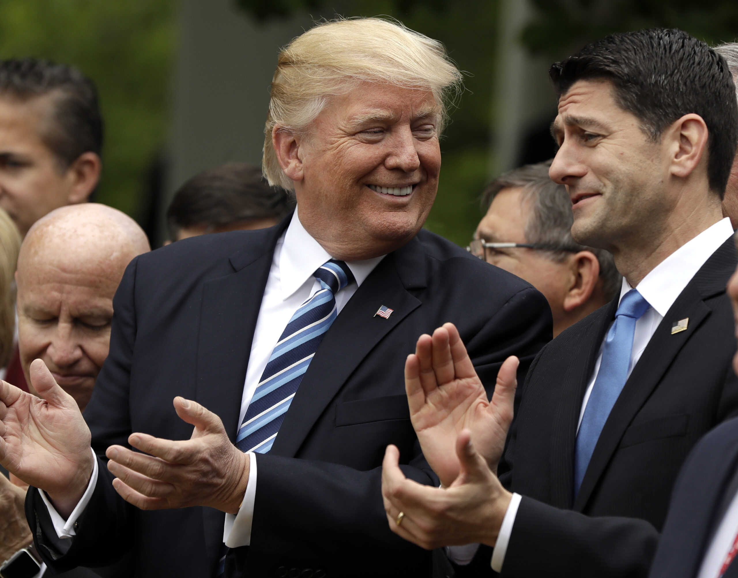 Paul Ryan was waiting for the next Ronald Reagan. He got President Trump