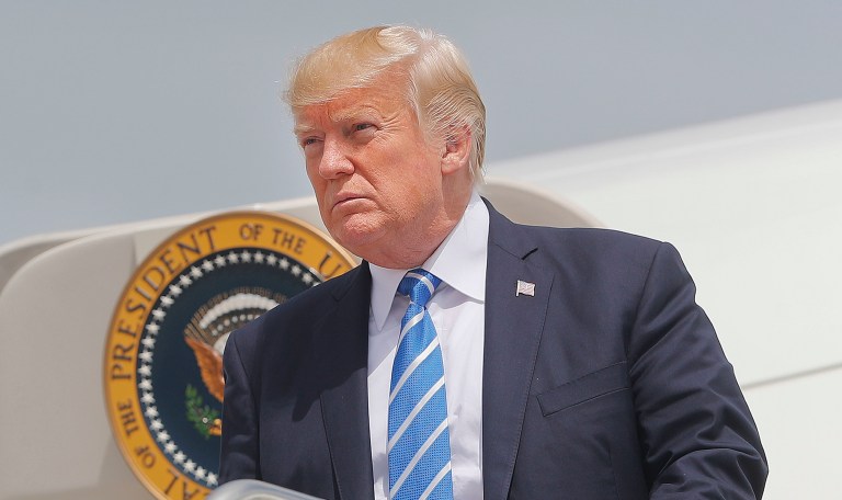 Now, for President Trump, sending troops and keeping that promise would mean an open-ended commitment of U.S. forces. (AP Photo/Pablo Martinez Monsivais)