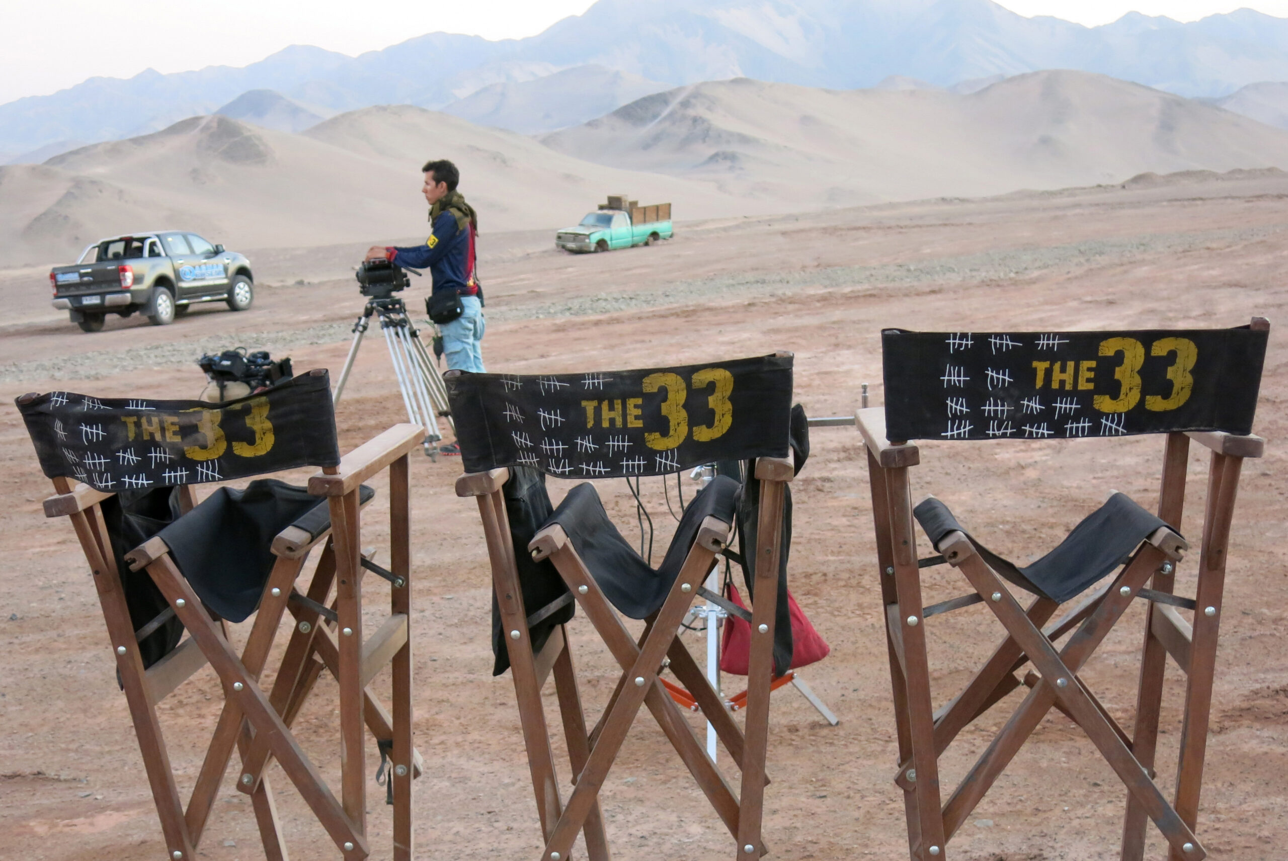 Hollywood shooting movie about Chile miners