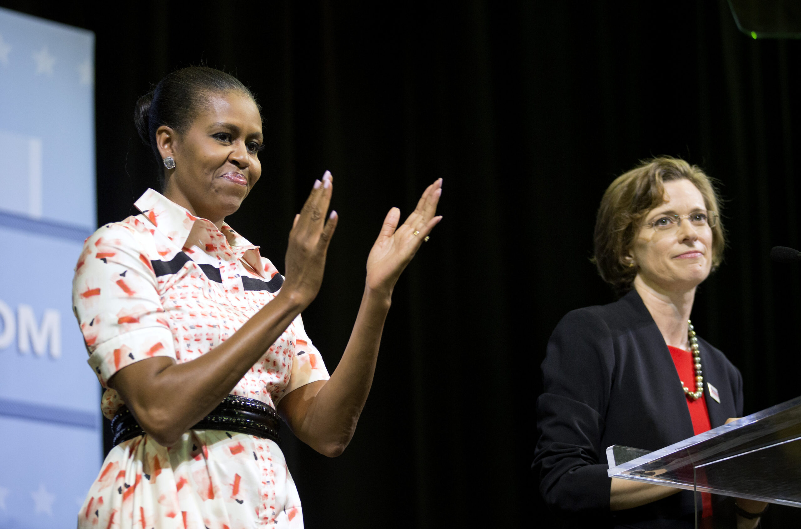 Michelle Obama stumps for Georgia candidate