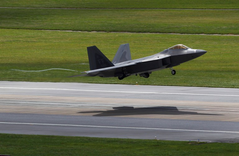 Production of the F-22s by Lockheed Martin ended in 2009 after the military bought 187 planes, far short of the initial planned buy of 749 aircraft. (AP Photo/Greg Baker, File)