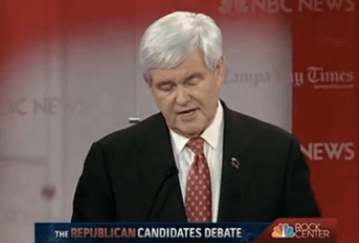 Freddie Mac-down: Romney schools Newt on lobbying
