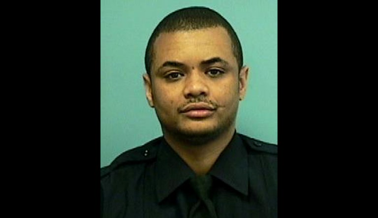 This undated photo provided by the Baltimore Police Department shows Detective Sean Suiter. Suiter was shot Wednesday, Nov. 15, 2017. (Baltimore Police Department via AP)