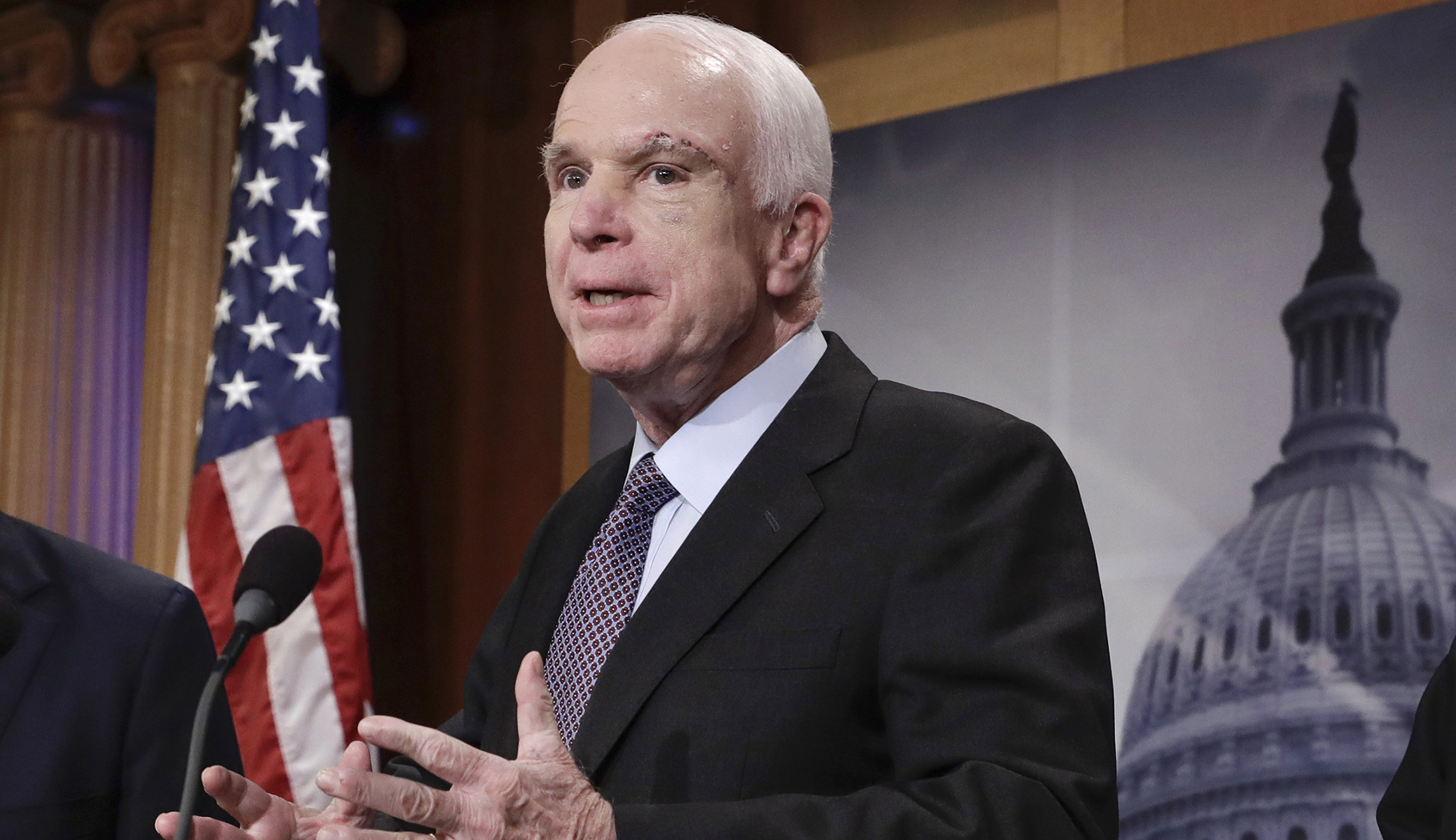 John McCain urges Trump to denounce attacks on H.R. McMaster