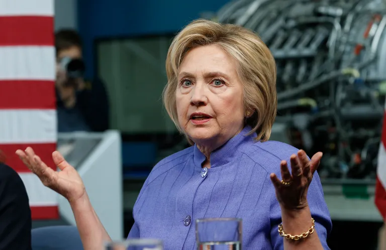 Presumptive Democratic nominee Hilary Clinton.