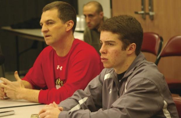Rick Snider: For Maryland student manager, pose is not just a show of strength