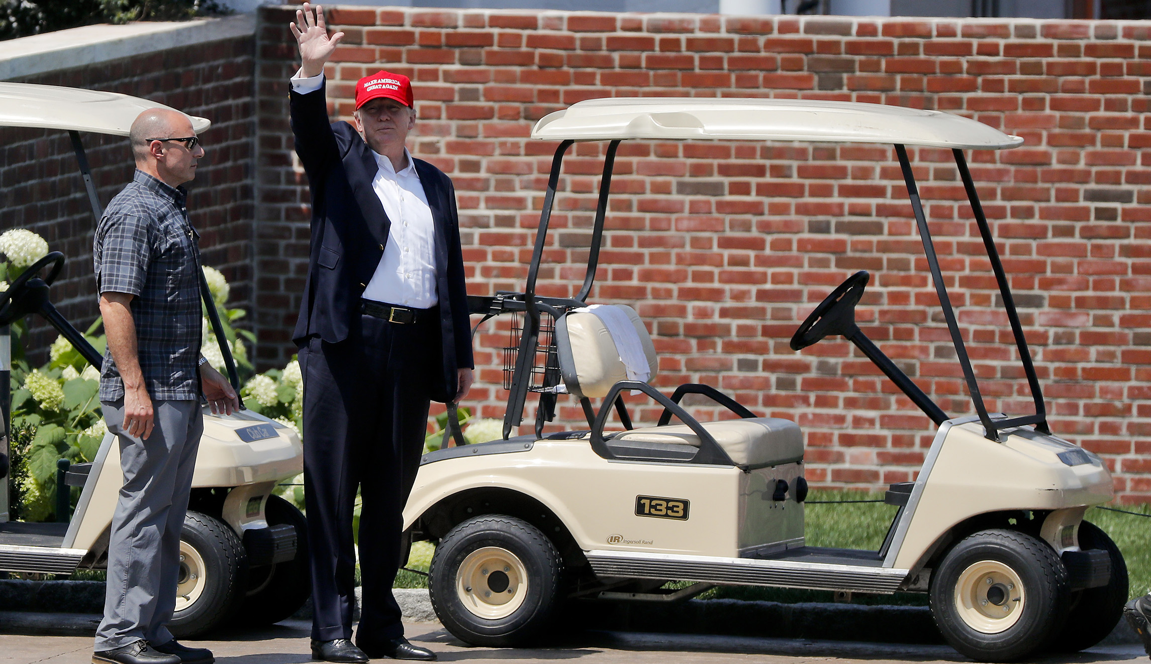Secret Service spent $7,100 on high-end restroom rentals for Trump’s ‘working vacation’ at Bedminster