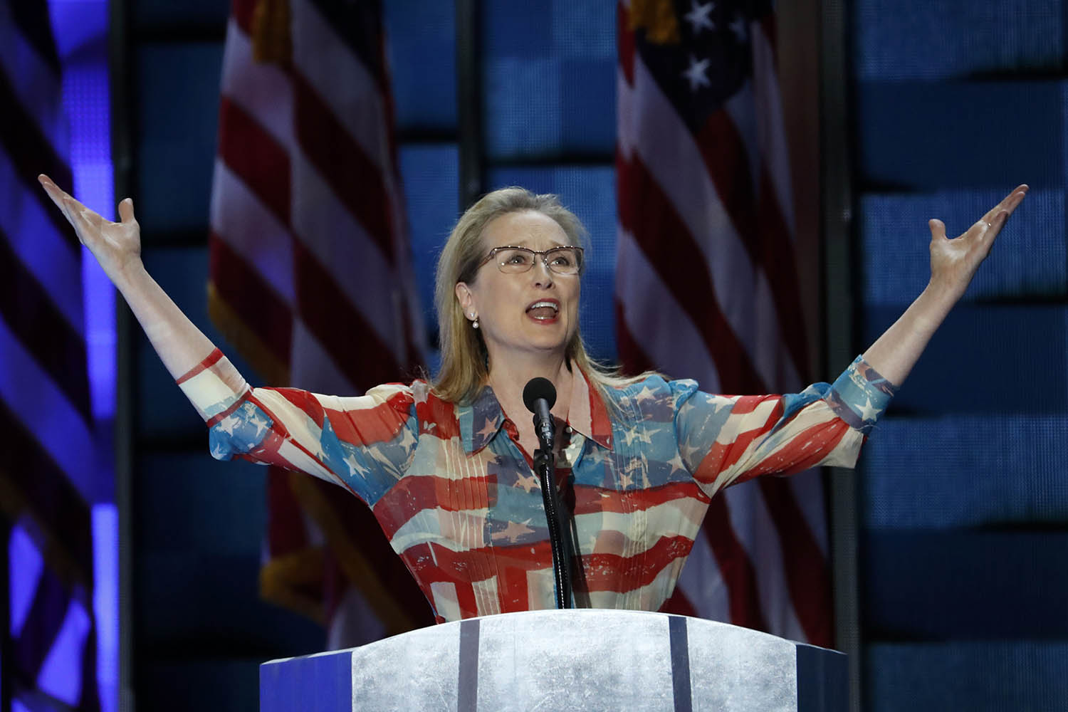 Meryl Streep: Clinton will be first female president, not the last