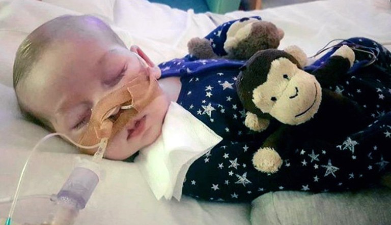 The House Appropriations Committee on Tuesday unanimously passed an amendment to a bill funding the Department of Homeland Security that would give the family of Charlie Gard permanent resident status, which would let them stay in the U.S. and get medical treatment. (Family of Charlie Gard via AP)