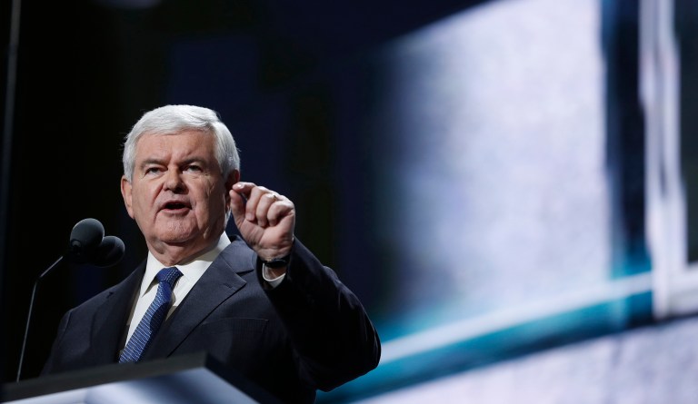 Newt Gingrich is calling for a new national debate on 