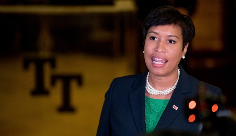 Washington, D.C., Mayor Muriel Bowser said Monday that new local legislation would forbid those in the district from possessing, using, or selling bump stocks, which modify guns to fire bullets more rapidly. (AP Photo/Andrew Harnik)