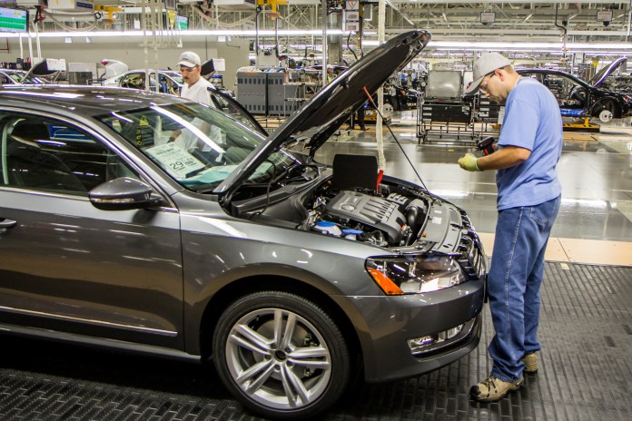 The Volkswagen Passat is among the diesel cars cited forÂ violating emission standards. (AP Photo/Erik Schelzig)