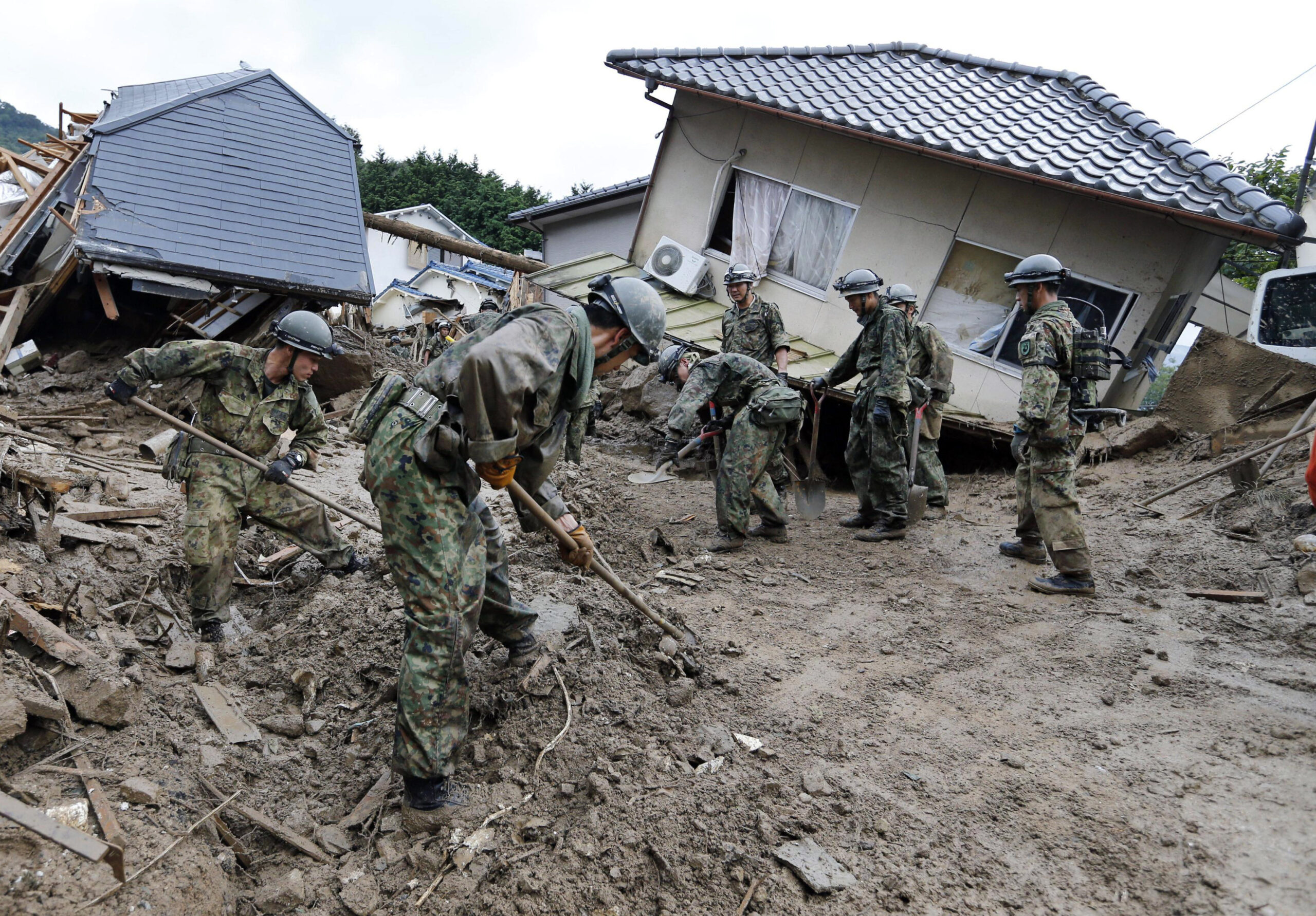 39 dead, dozens missing after Japan landslides