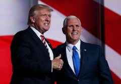 Pence lauds Trump during meeting with Republicans, suggests ‘they speak often’ and maintain ‘personal friendship’