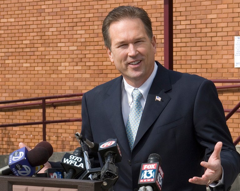   FILE - In this Nov. 20, 2006 file photo, then-Florida Republican candidate Vern Buchanan speaks in Sarasota, Fla. Ethical clouds are hanging over at least a dozen lawmakers but in most cases they don't appear to be having much of an impact on their re-election prospects. Most center on complicated financial dealings rather than the headline-grabbing, sex-driven Internet scandals that have driven others from office over the past year and a half. (AP Photo/Steve Nesius, File)  