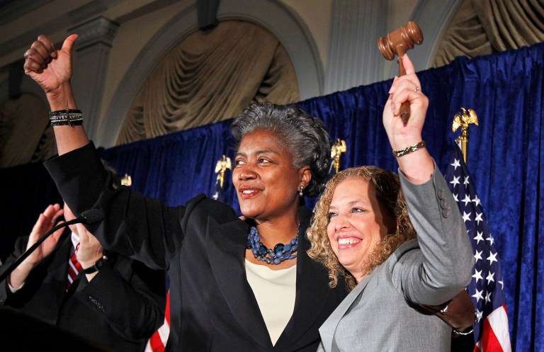 Democratic National Committee vice chair Donna Brazile apologized for internal DNC emails leaked online. (AP Photo/Alex Brandon)