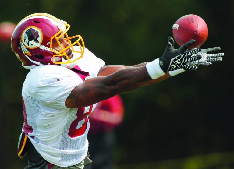 Alex Brandon/Ap
Redskins' Niles Paul is switching positions from wide receiver to tight end.