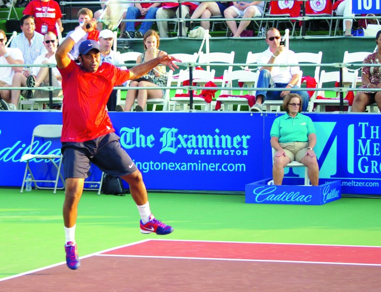 Kevin Dunleavy/TheWashingtonExaminer
Leander Paes helped the Kastles dominate in men's doubles, a major reason they beat the Sportimes 20-18 on Thursday night.