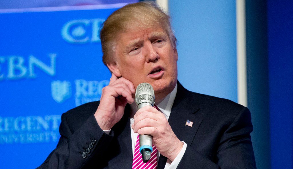 Two polls show slump in Trump’s approval rating