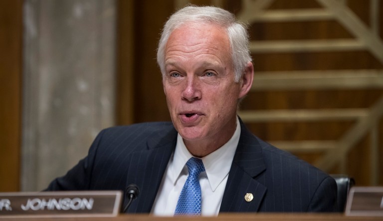 Sen. Ron Johnson, R-Wis., said that he thought the Senate should vote on the Obamacare overhaul bill even without 50 votes. (AP Photo/J. Scott Applewhite)