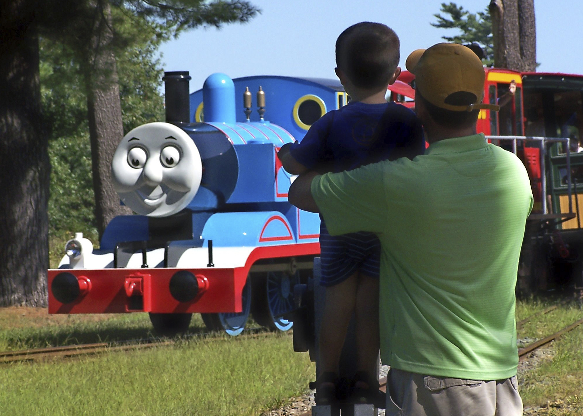 Thomas the Tank Engine chugs its way to Edaville