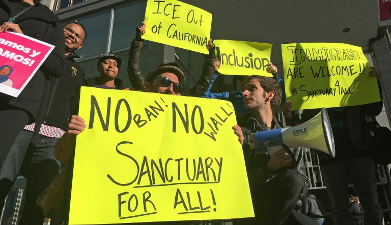 The Justice Department threatened to subpoena 23 jurisdictions around the country over sanctuary city policies. The New Orleans mayor, who is president of the U.S. Conference of Mayors, skipped the White House meeting after the Justice Department's announcement, and said it made no sense to try to have a productive meeting at the White House after the department issued its warning. (AP Photo/Haven Daley, File)