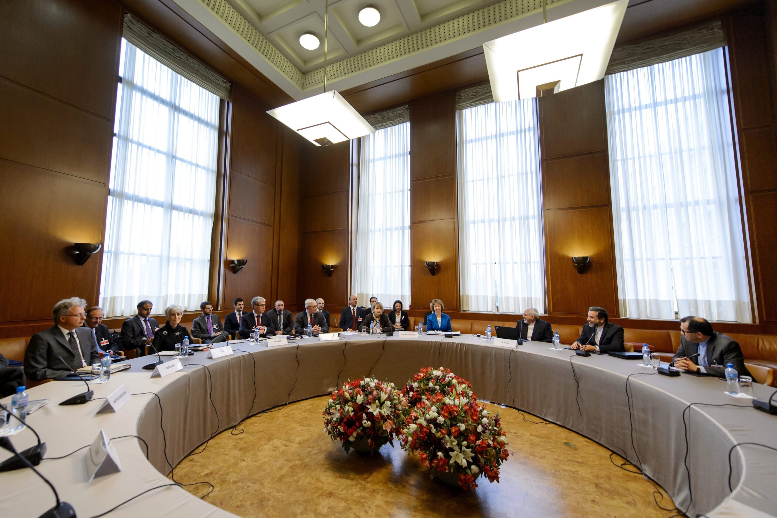White House encouraged by Iran talks