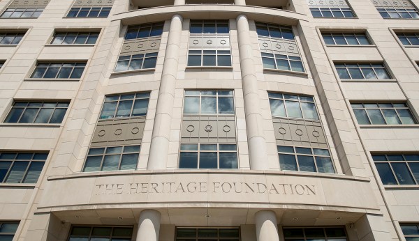 A gift to the defense industry? Heritage Foundation considers war hawk as next president