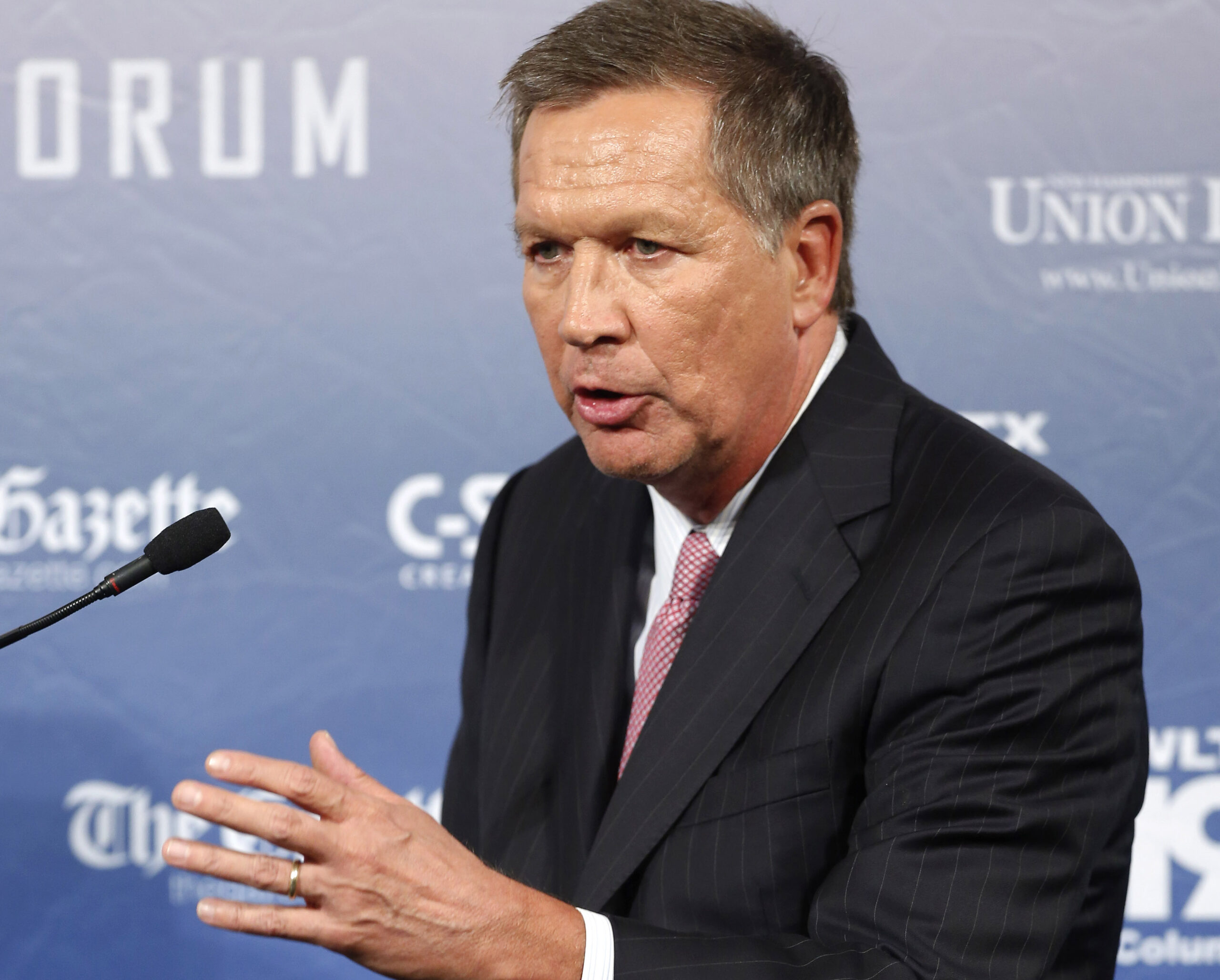 N.H. poll: Trump still 1st, but Kasich jumps into 2nd place