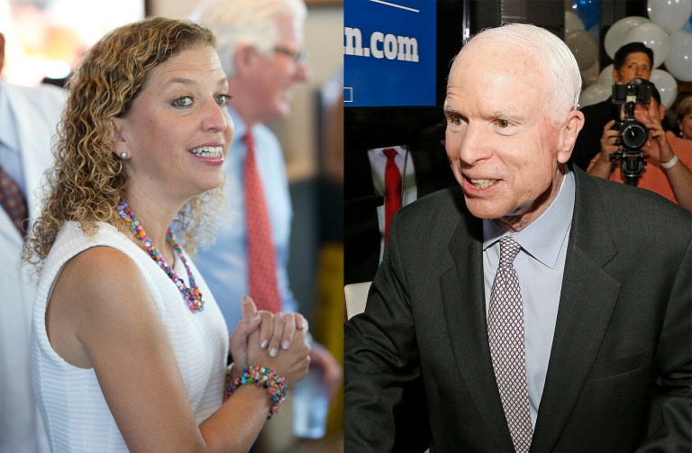 Two veteran members of Congress were re-nominated, but by less than impressive margins. (AP Photos)