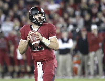Paul Sakuma/AP
Stanford quarterback Andrew Luck is projected to be the first selection in the NFL Draft.