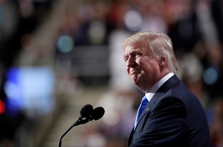 As for the short-term, it was good to see many promising Republicans skip out on the event that’s more of a Trump show than a unifying, motivating GOP convention. (AP Photo/John Locher)