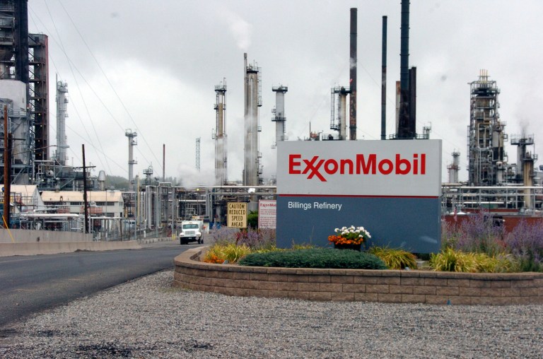 The subpoena is a part of New York's fraud investigation into the oil giant and climate change. (AP Photo/Matthew Brown)