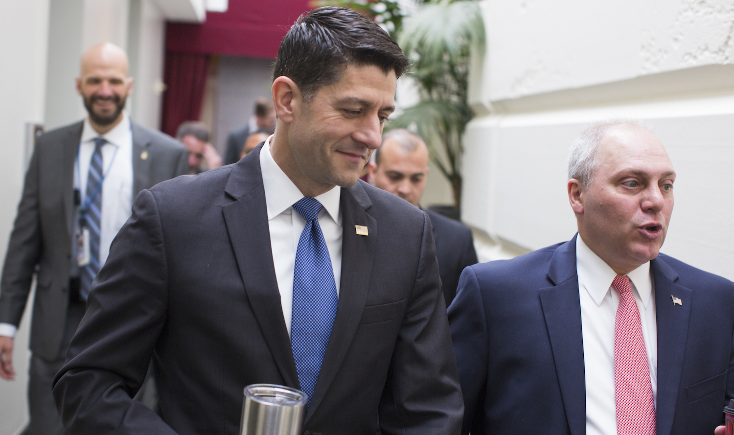 Paul Ryan: House leadership is saving a seat for Steve Scalise