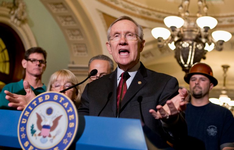 Senate Majority Leader Harry Reid.