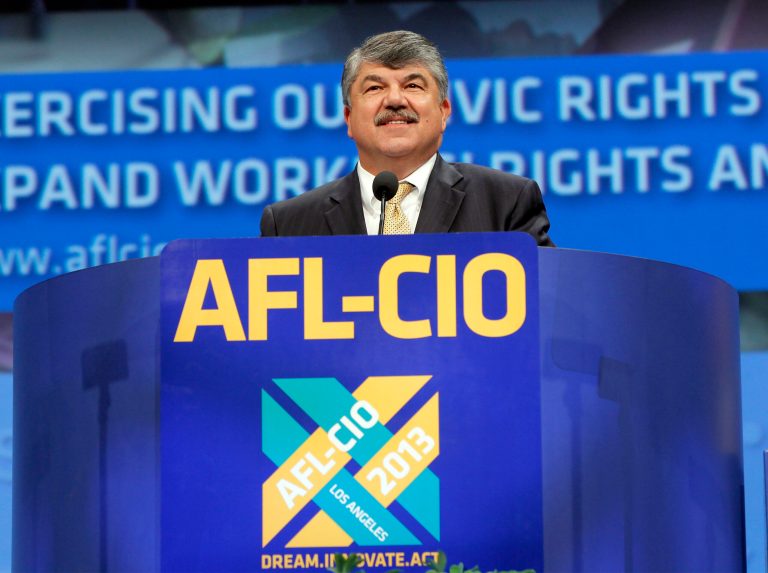 Delegates to the AFL-CIO convention in Los Angeles approved a resolution Wednesday calling for major changes to the Affordable Care Act, also known as Obamacare. (AP/Nick Ut)