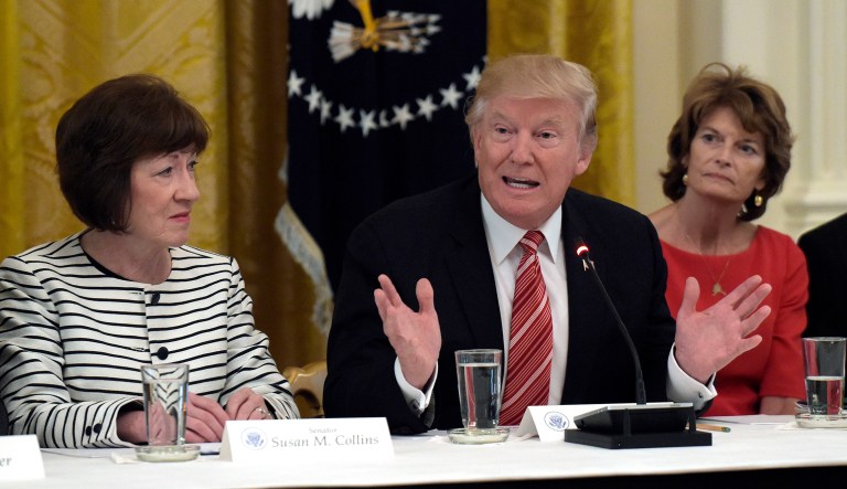 The Republican majority in the Senate doesn't have enough support to pass the healthcare legislation. (AP Photo/Susan Walsh)