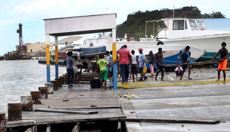 The Barbuda government also confirmed one death from the storm. (AP Photo/Johnny Jno-Baptiste)