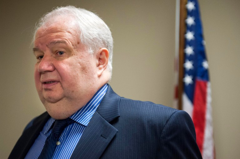 The U.S. may have relied on faulty intelligence when it came to the conclusion Russia was behind the hacking of Democratic groups and state voter registration servers, Russia's ambassador to the U.S., Sergey Kislyak, said Tuesday. (AP Photo/Cliff Owen)
