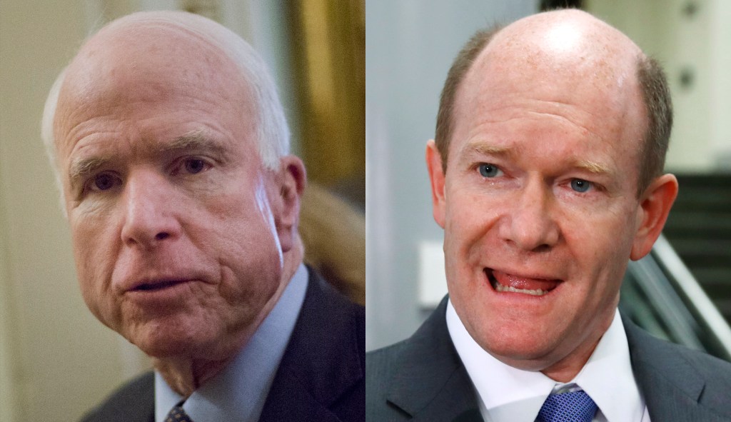 DHS: McCain, Coons’ immigration proposal doesn’t give ‘a single penny’ for border security