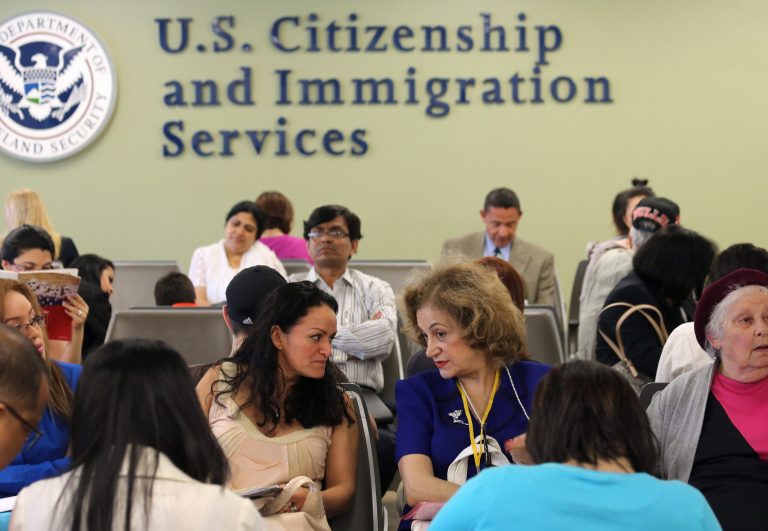 U.S. businesses have received a record number of applications for the H-1B tech visas.Â (John Moore/Getty Images)