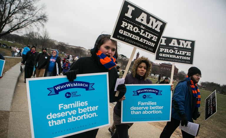 The best way to understand the March for Life is to realize it's not tens of thousands of individuals — it's hundreds and hundreds of groups. (Graeme Jennings/Washington Examiner)