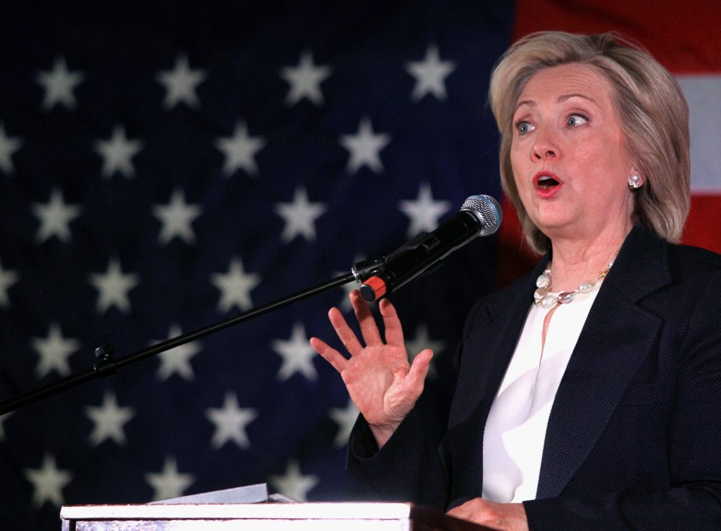 Three questions for Hillary Clinton