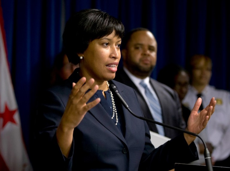 Washington D.C. employees will not be permitted official travel to North Carolina until the law is repealed, Muriel Bowser said. (AP Photo)