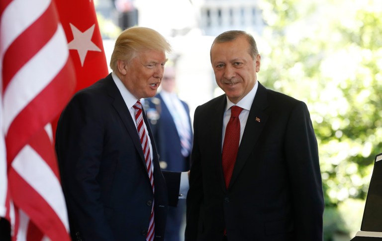 These FARA disclosures, available on the DOJ's website, reveal the extent of Turkey's efforts to sway Washington's elite class. (AP Photo/Pablo Martinez Monsivais)